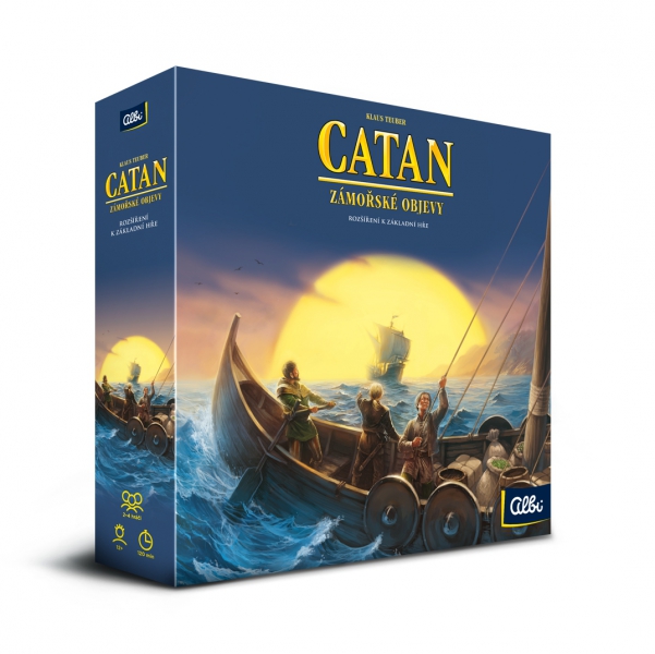 Obal hry Catan - Zámořské objevy