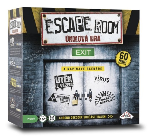 Obal hry Escape room