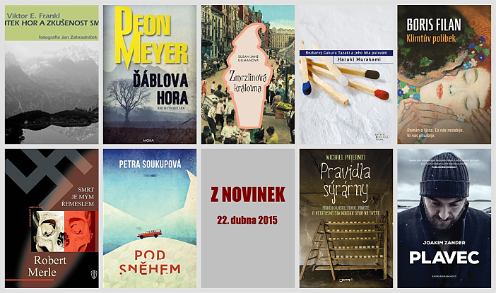 Obálky nových knih (22. dubna 2015)