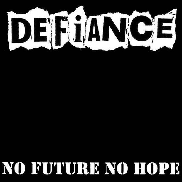 Obal CD Defiance - No future no hope