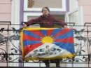 Úvodní fotografie k článku: Tibetská vlajka bude vlát na budově knihovny