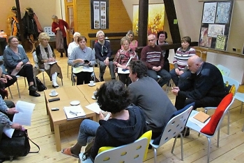 Foto ze setkání seniorů.